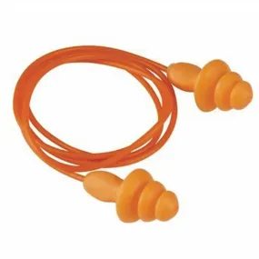 34db Orange smart fit reusable corded earplugs