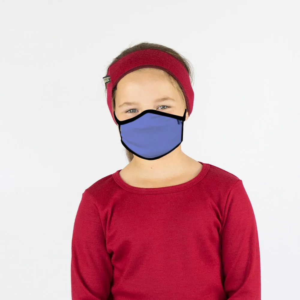 #733 Kids Face Mask 3 Layer 100% Merino