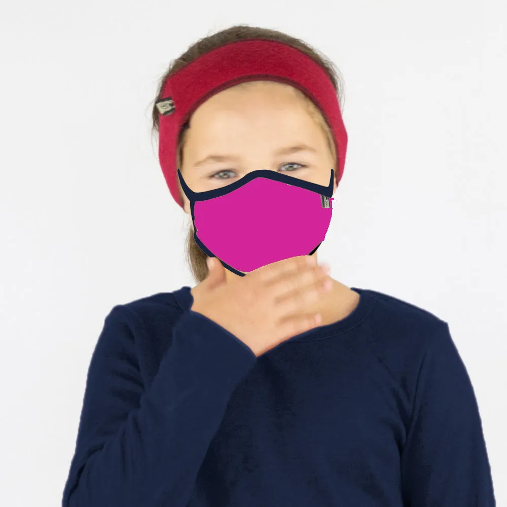 #733 Kids Face Mask 3 Layer 100% Merino