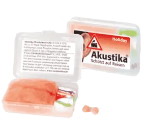 AKUSTIKA Holiday windproof wool   noise protection stoppers