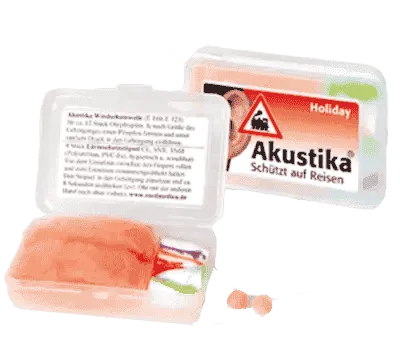 AKUSTIKA Holiday windproof wool   noise protection stoppers