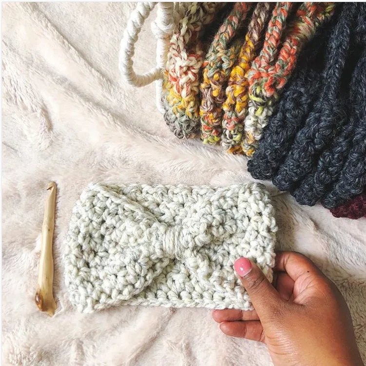 Bailey Ear Warmer // Crochet PDF Pattern