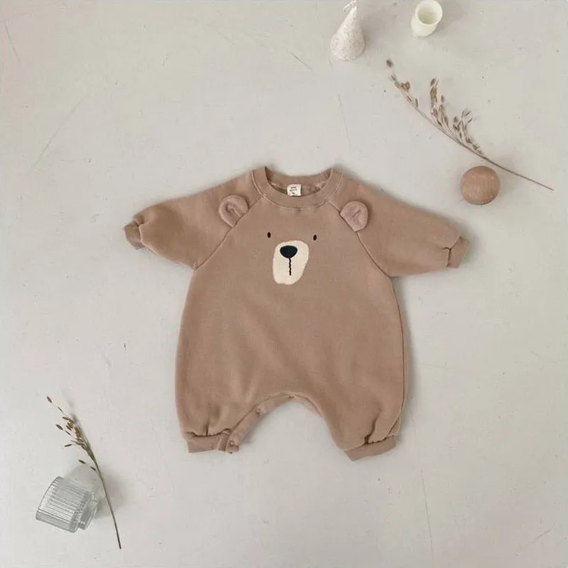 Bear Essentials Baby Romper - Padded Jumpsuit for Little Ones