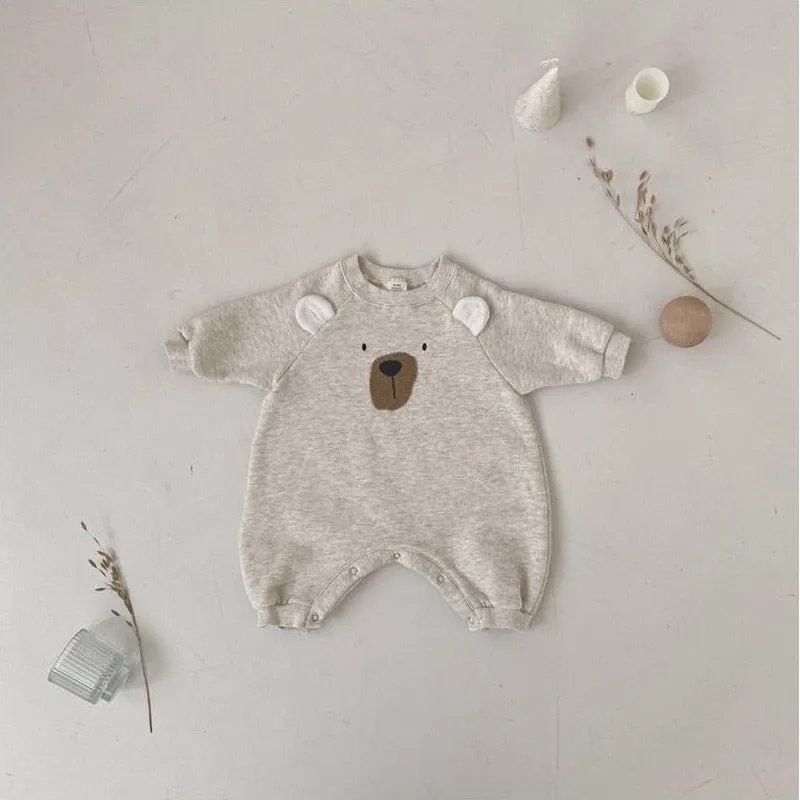 Bear Essentials Baby Romper - Padded Jumpsuit for Little Ones