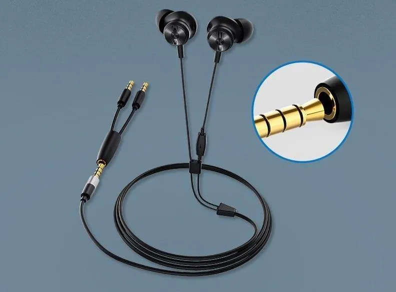 Bluedio Sporty Magnetic Design Earbuds with Y-Shape Wire Built-in Microphone