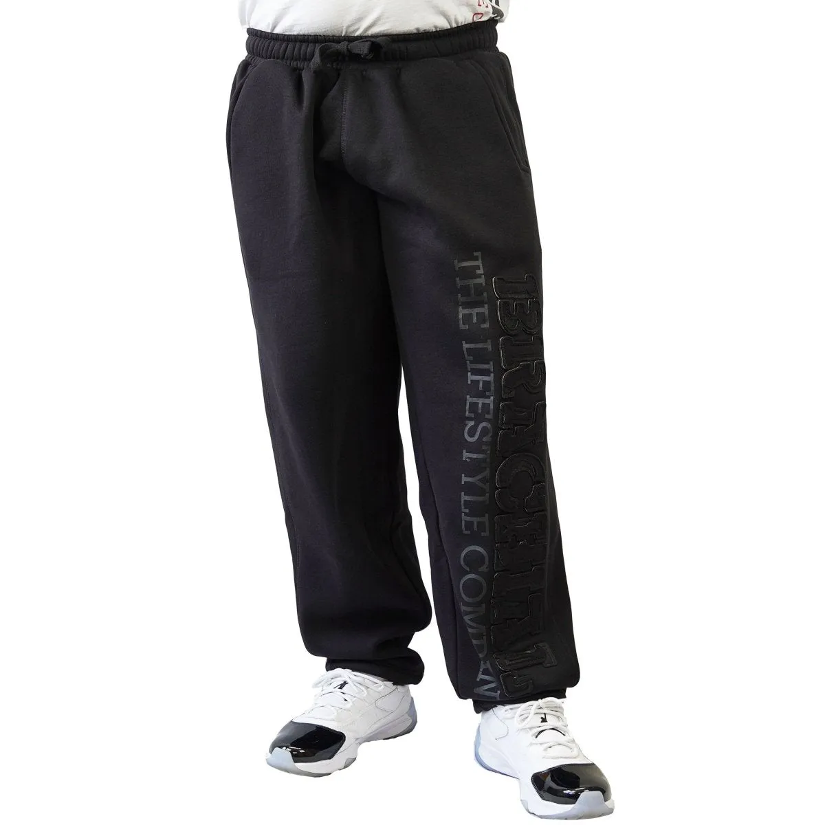 Brachial Tracksuit Trousers Gym - Black/Black