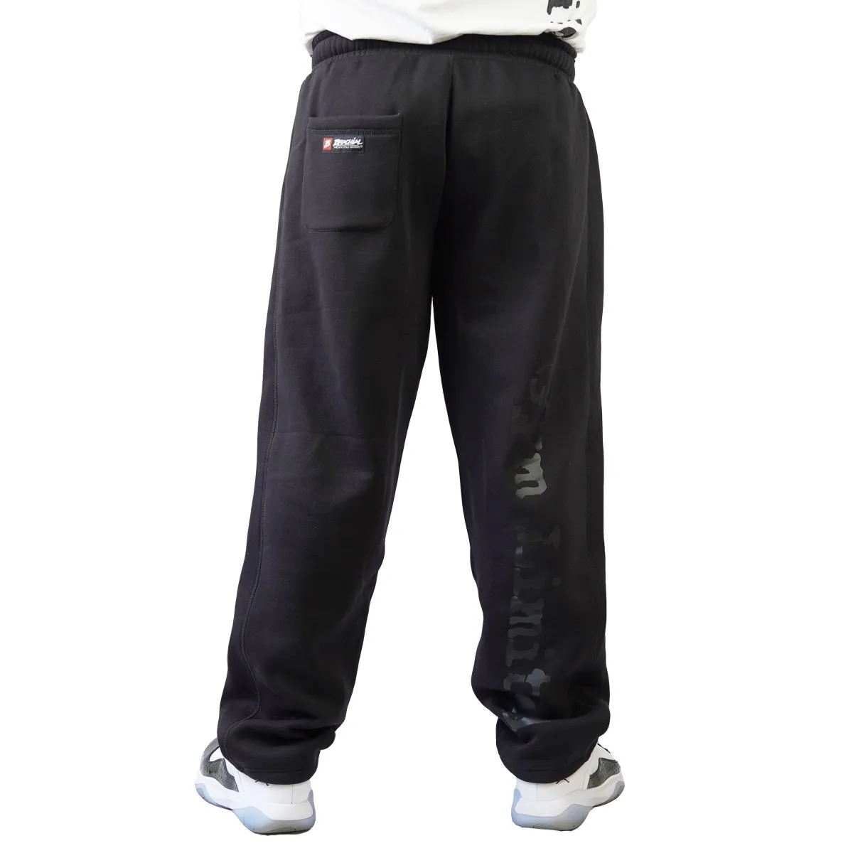 Brachial Tracksuit Trousers Gym - Black/Black