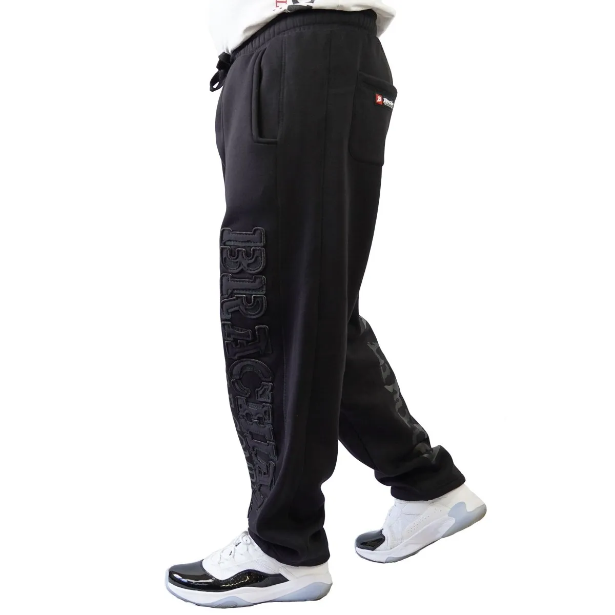 Brachial Tracksuit Trousers Gym - Black/Black
