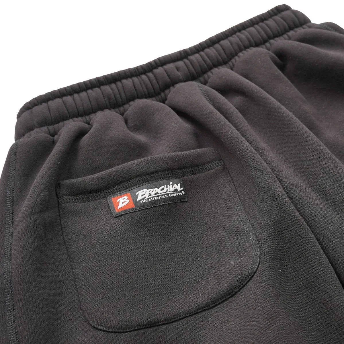 Brachial Tracksuit Trousers Gym - Black/Black