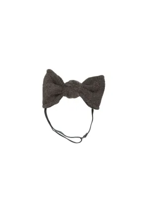 Bubble Ear Wrap - Dark Grey Wool