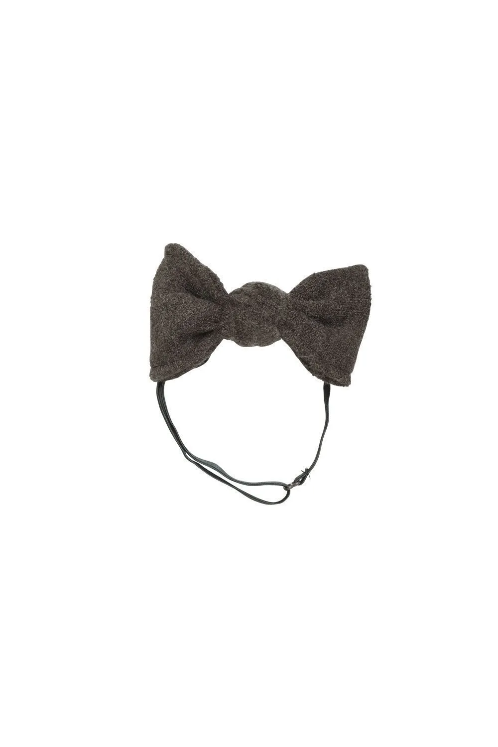 Bubble Ear Wrap - Dark Grey Wool