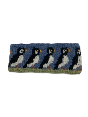 Circus of Puffins Wool Headband