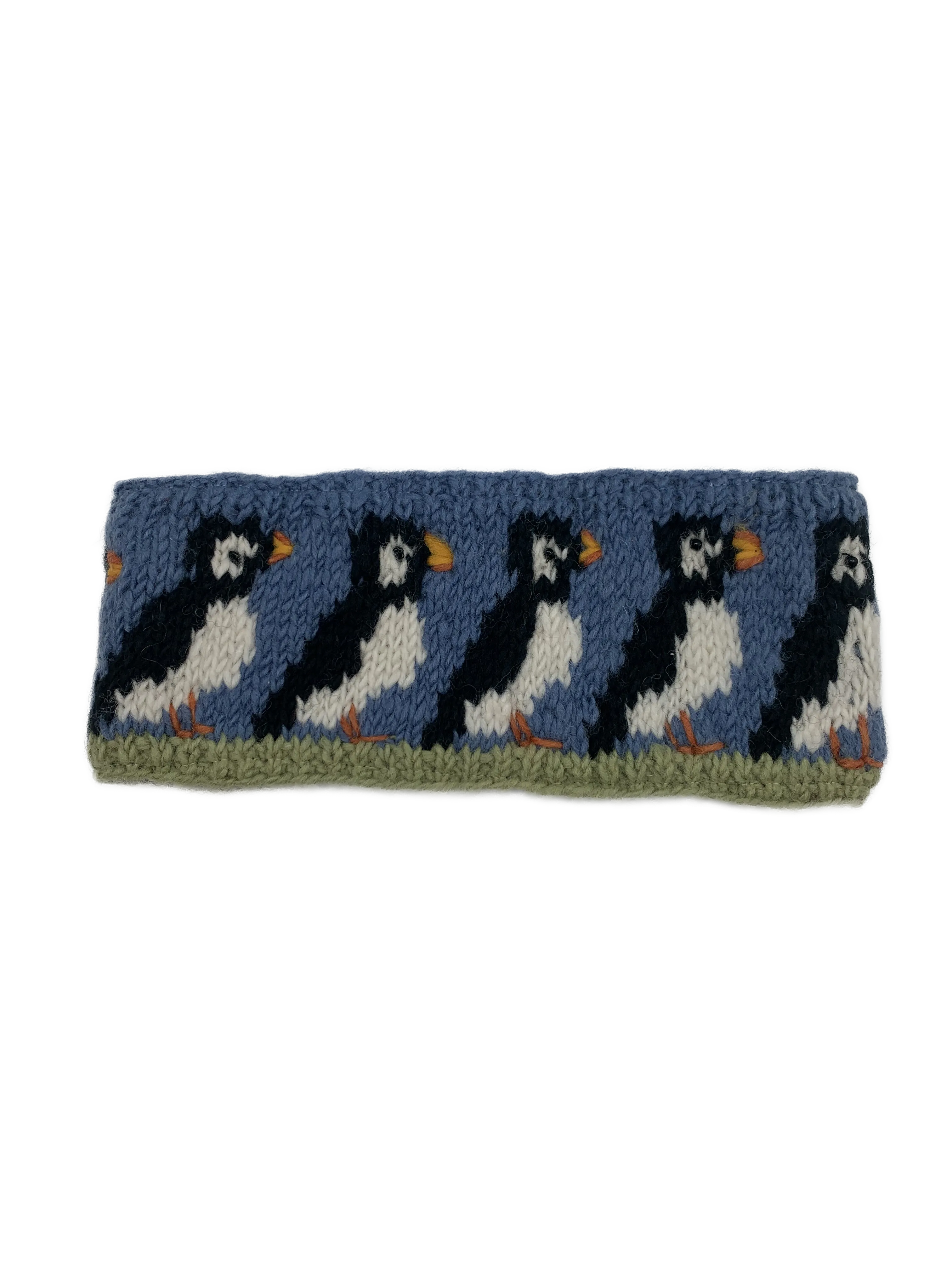 Circus of Puffins Wool Headband