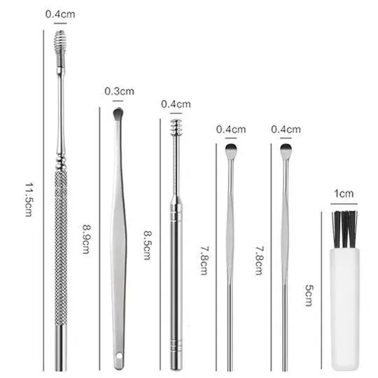 Clinitial™ Ear Wax Removal Kit (Set of 6)