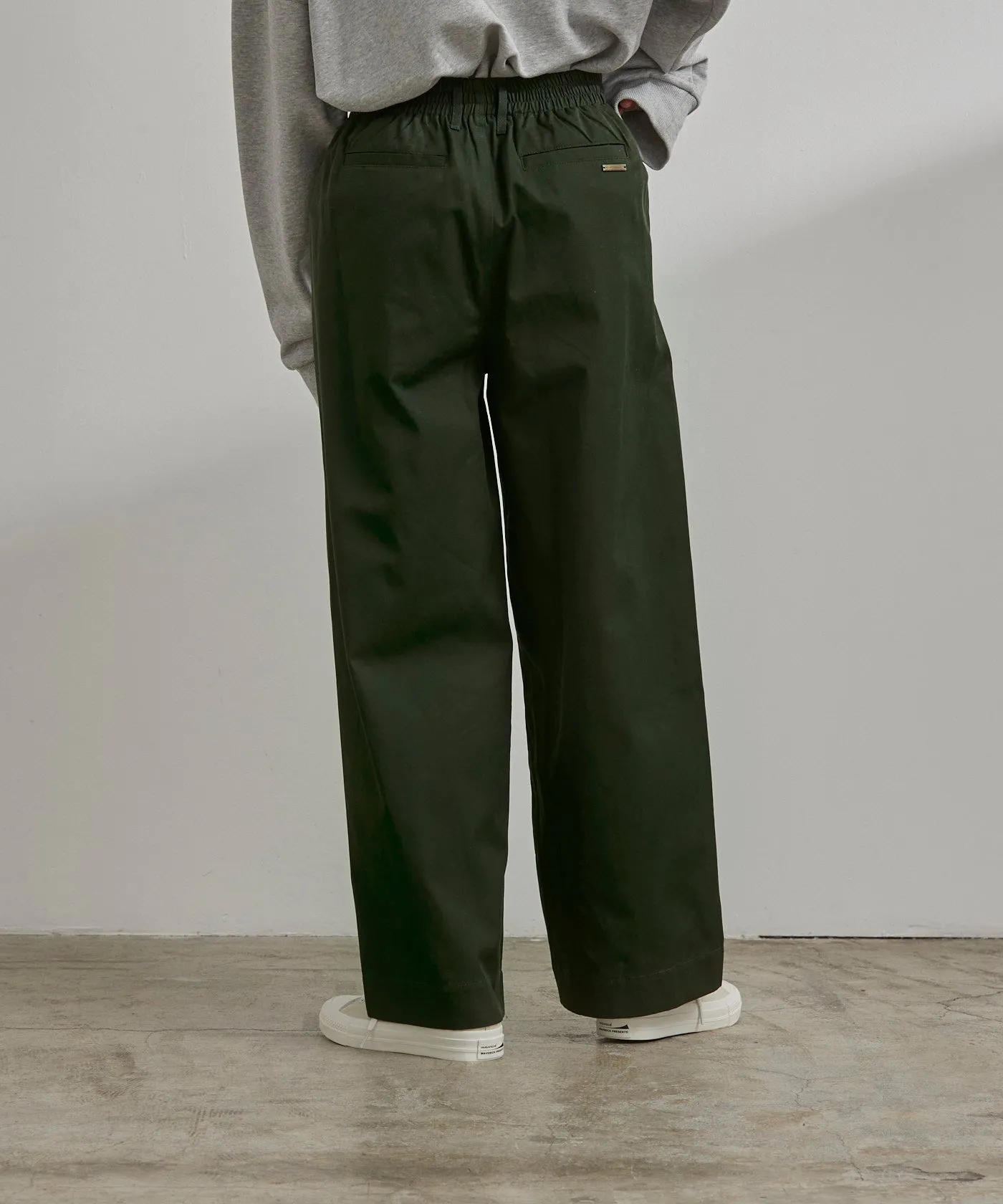 Cotton Chino Pants - Khaki