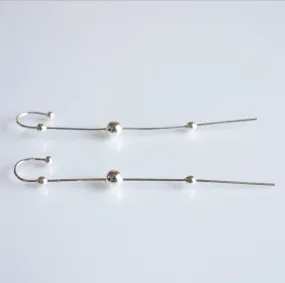 Cute Little Balls Ear Pin Cuffs