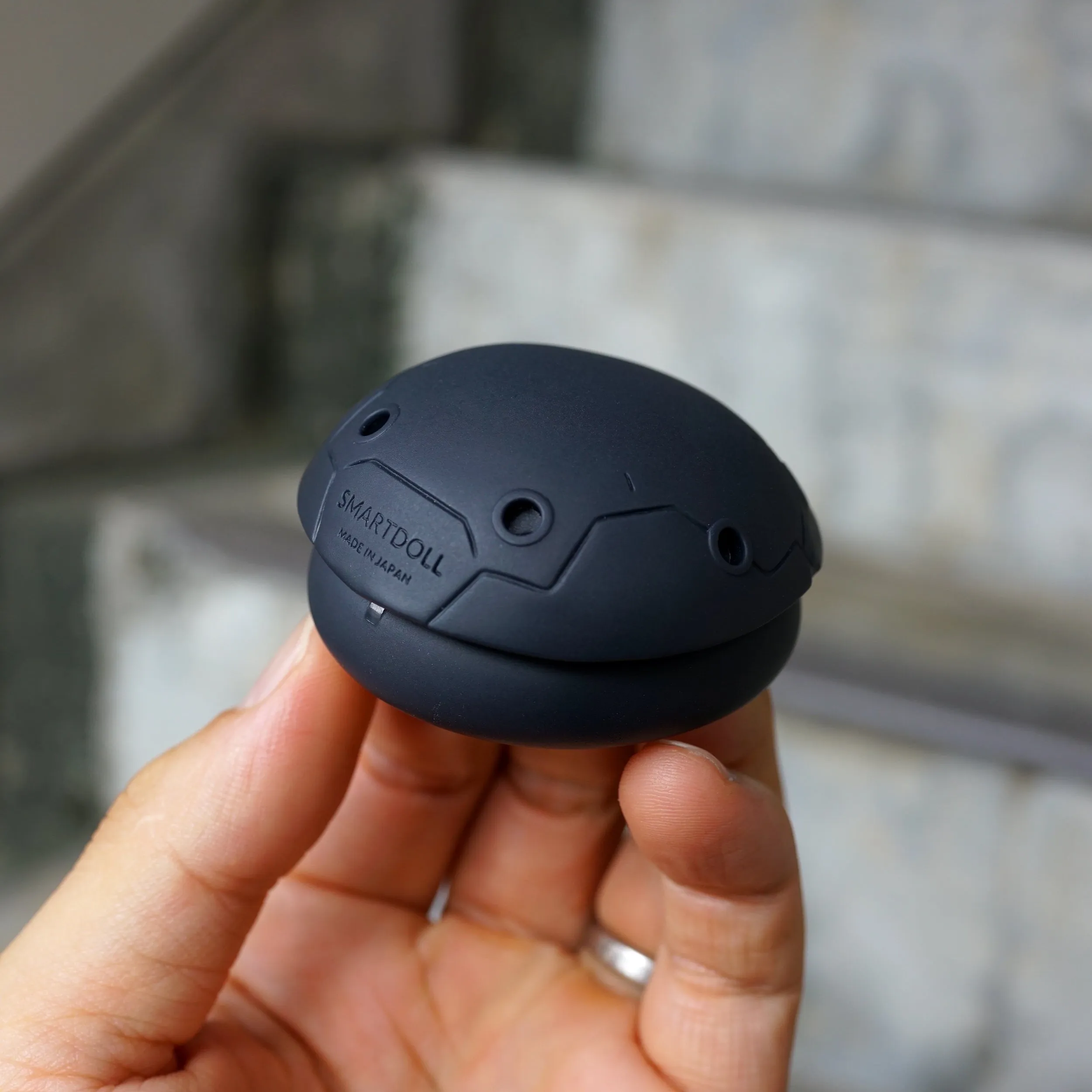 Cyborg Head Cap (Black Navy)