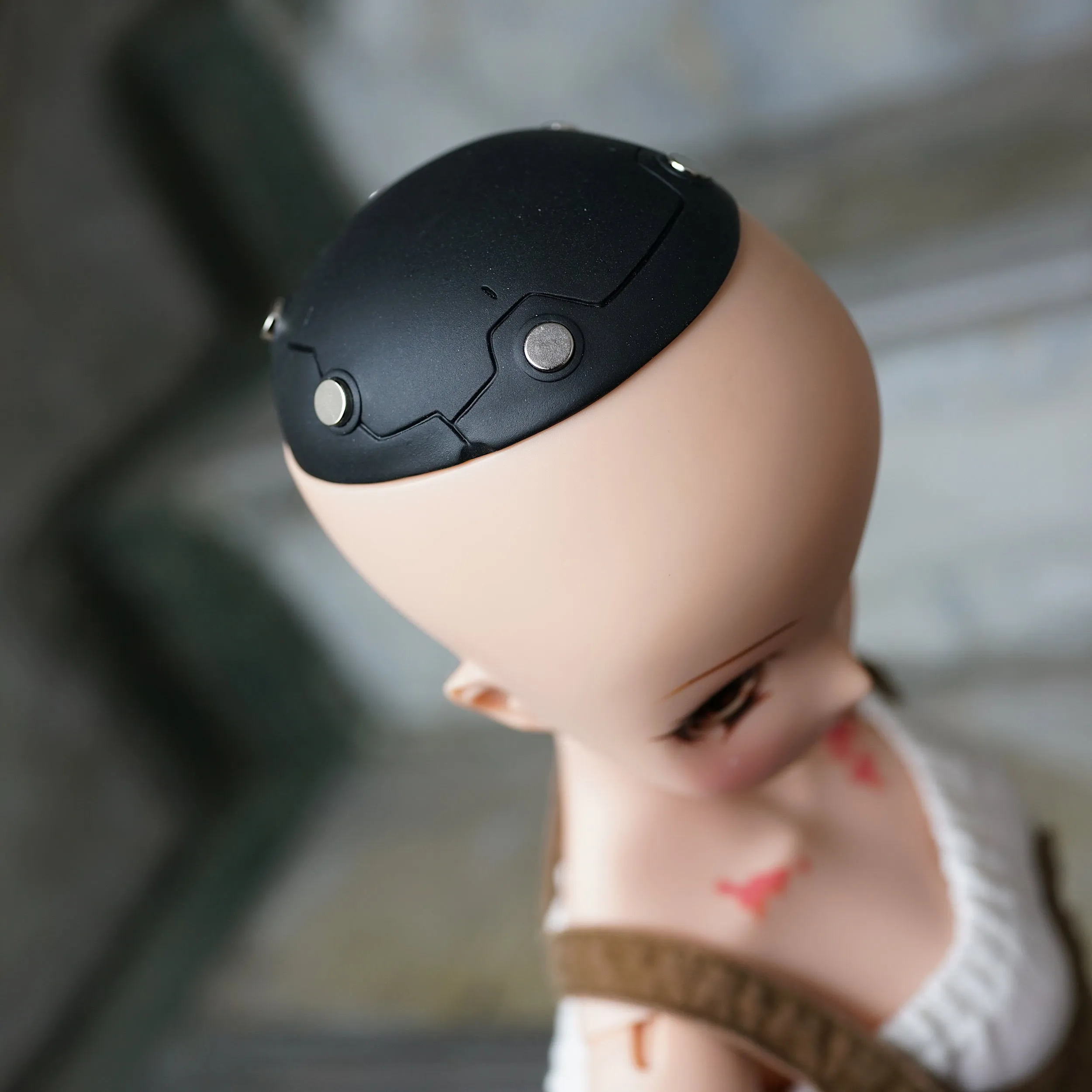 Cyborg Head Cap