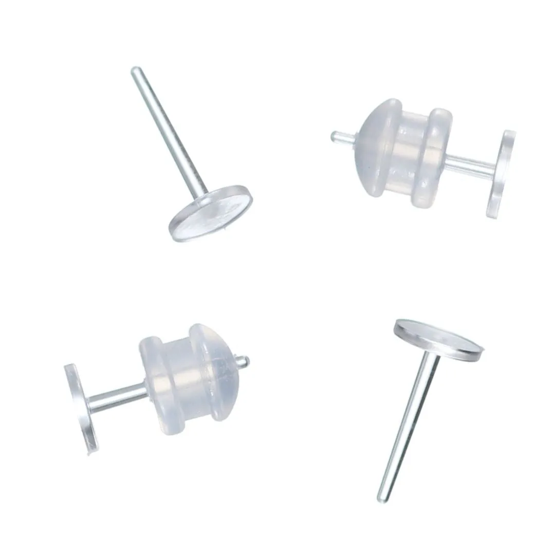 Dairy Cow Studs Hypoallergenic Earrings for Sensitive Ears Made with Plastic Posts