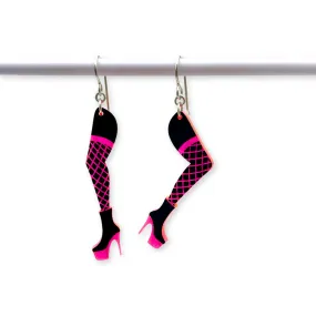Dancer Legs Acrylic Earrings