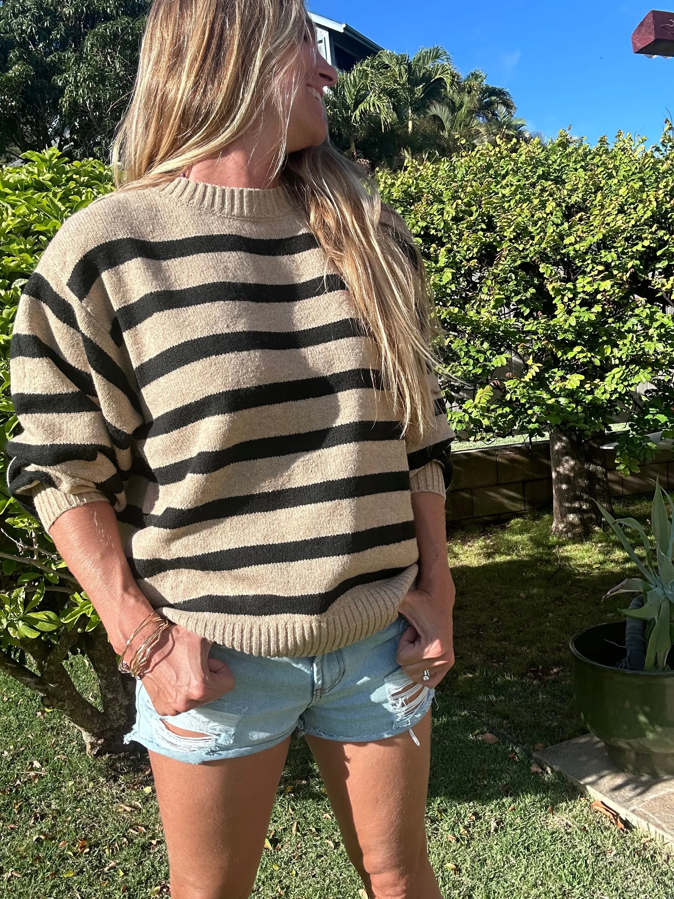 Davis Striped Sweater