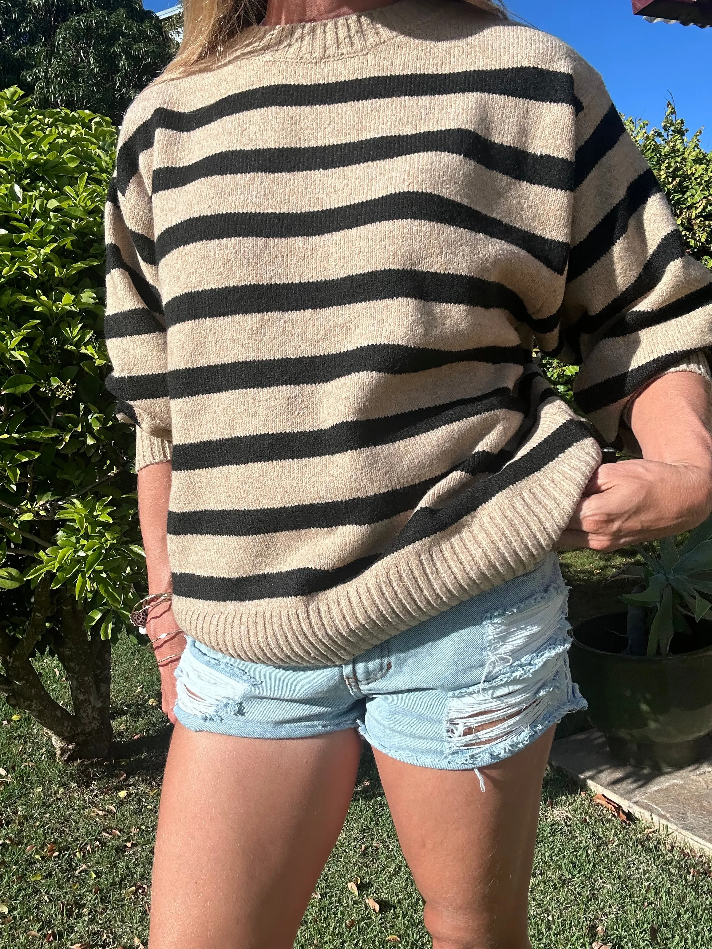 Davis Striped Sweater