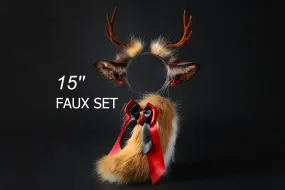 deer ears and tail