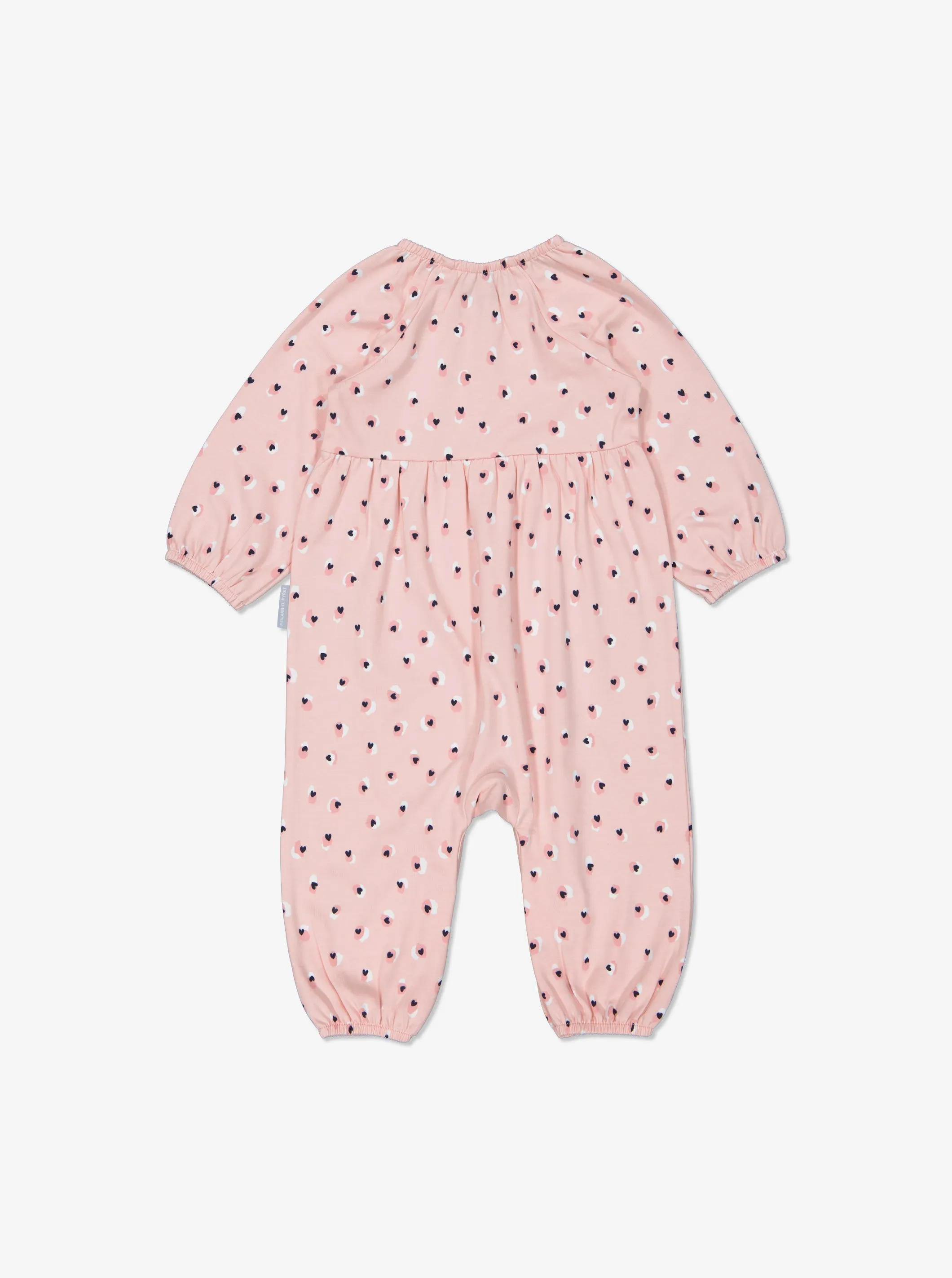 Ditsy Heart Baby Romper