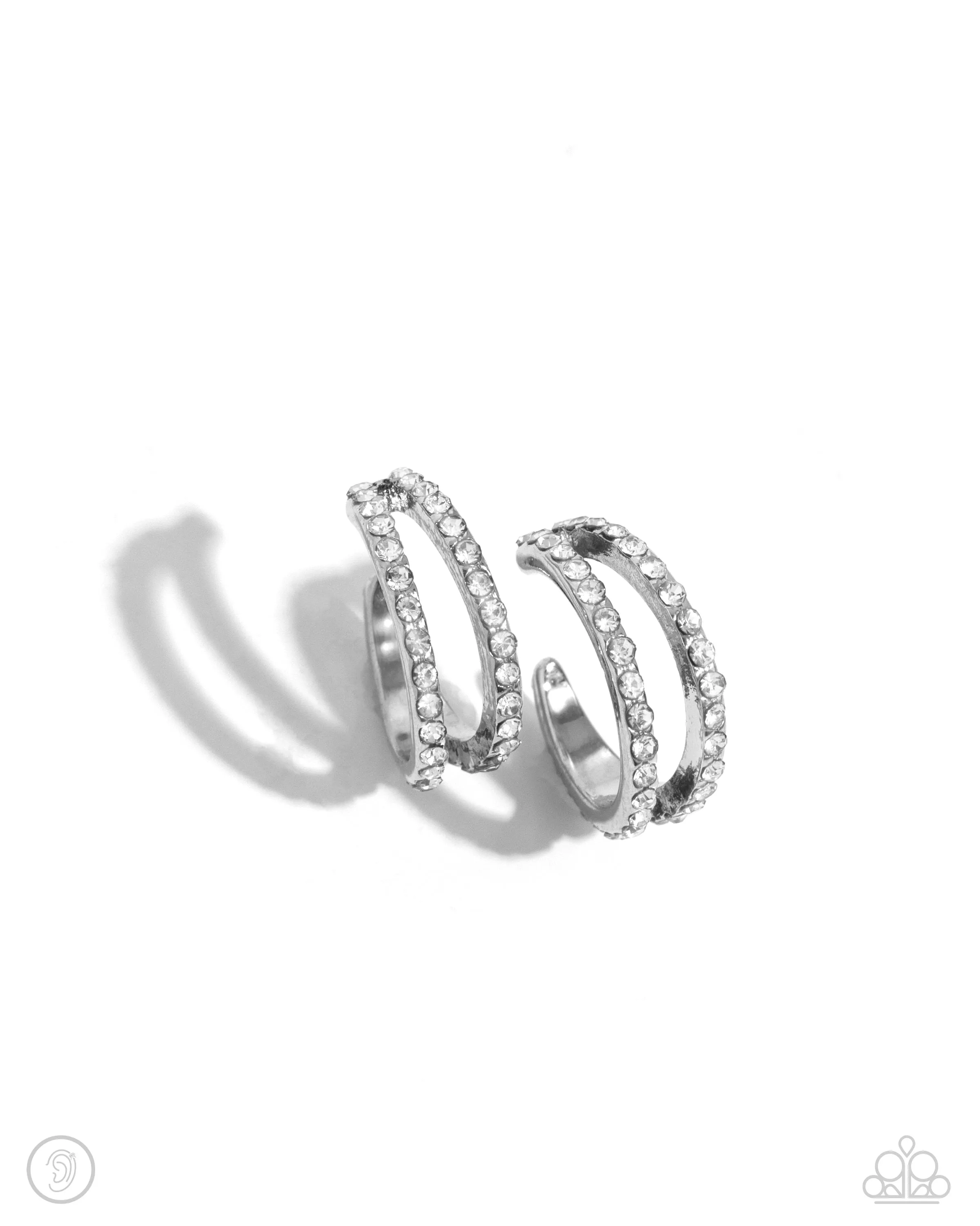 Earrings Monochromatic Mystique Earcuffs E3026