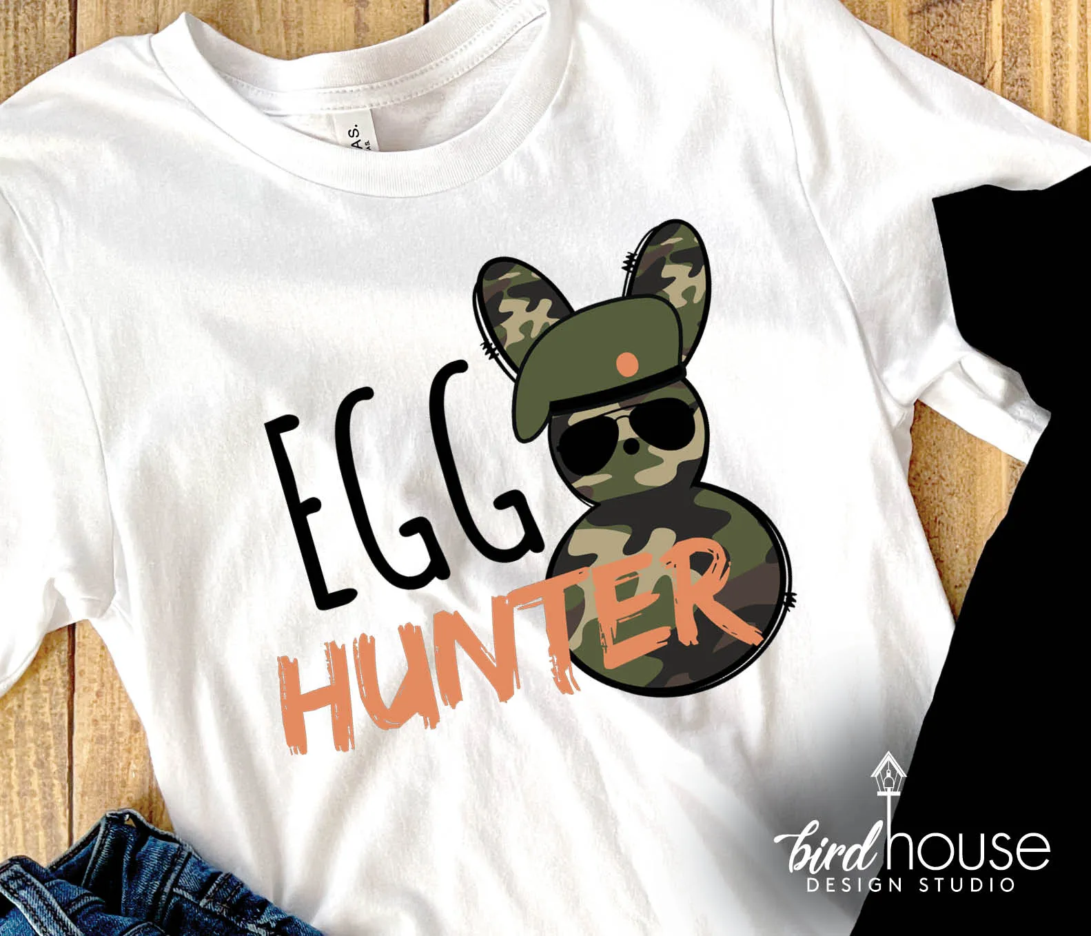 Egg Hunter Shirt, Cute Easter Graphic Tee