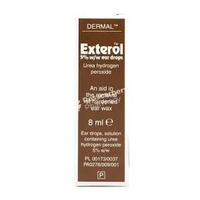 Exterol 5% w/w Ear Drops - Dermal