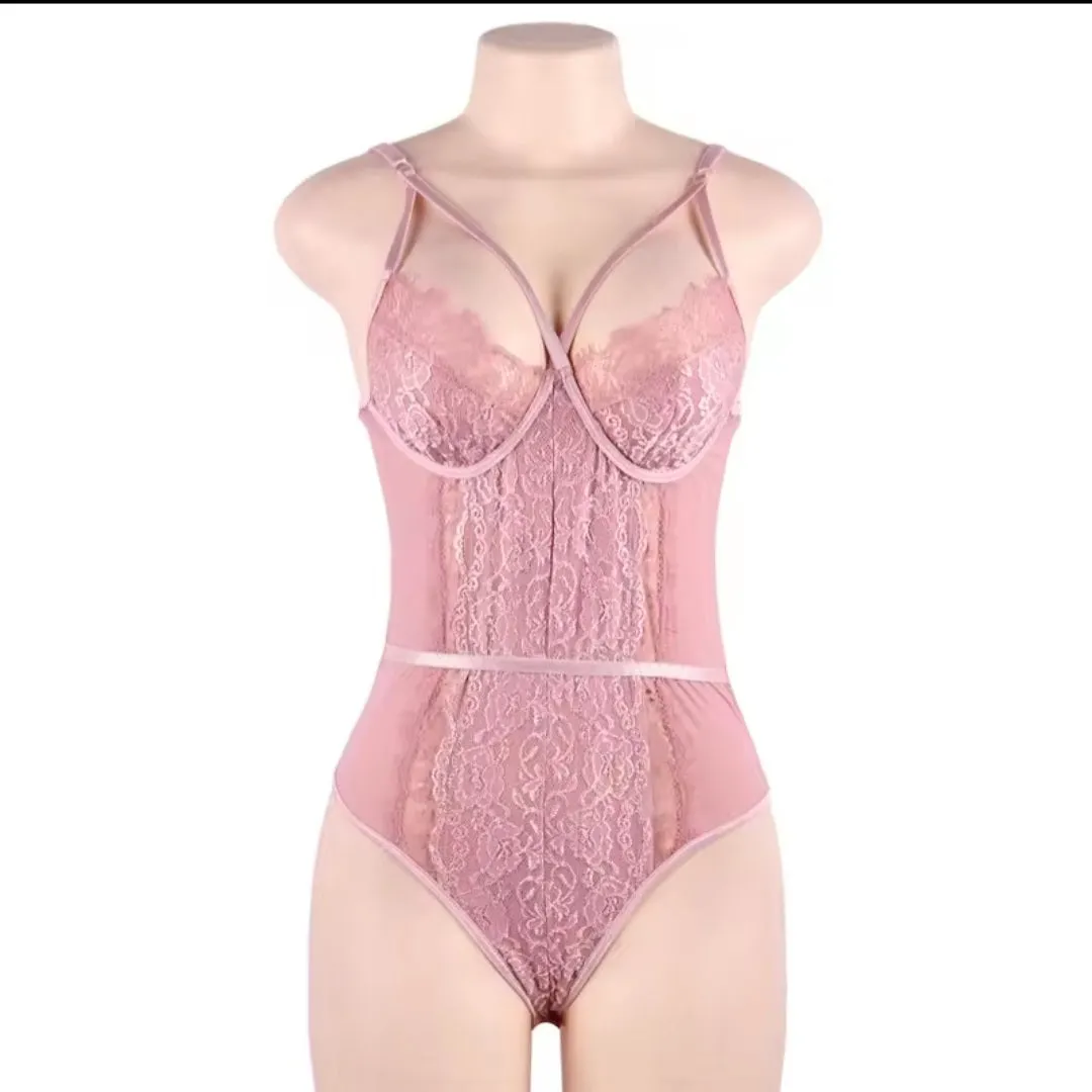 Eyelash & Mesh Bodysuit