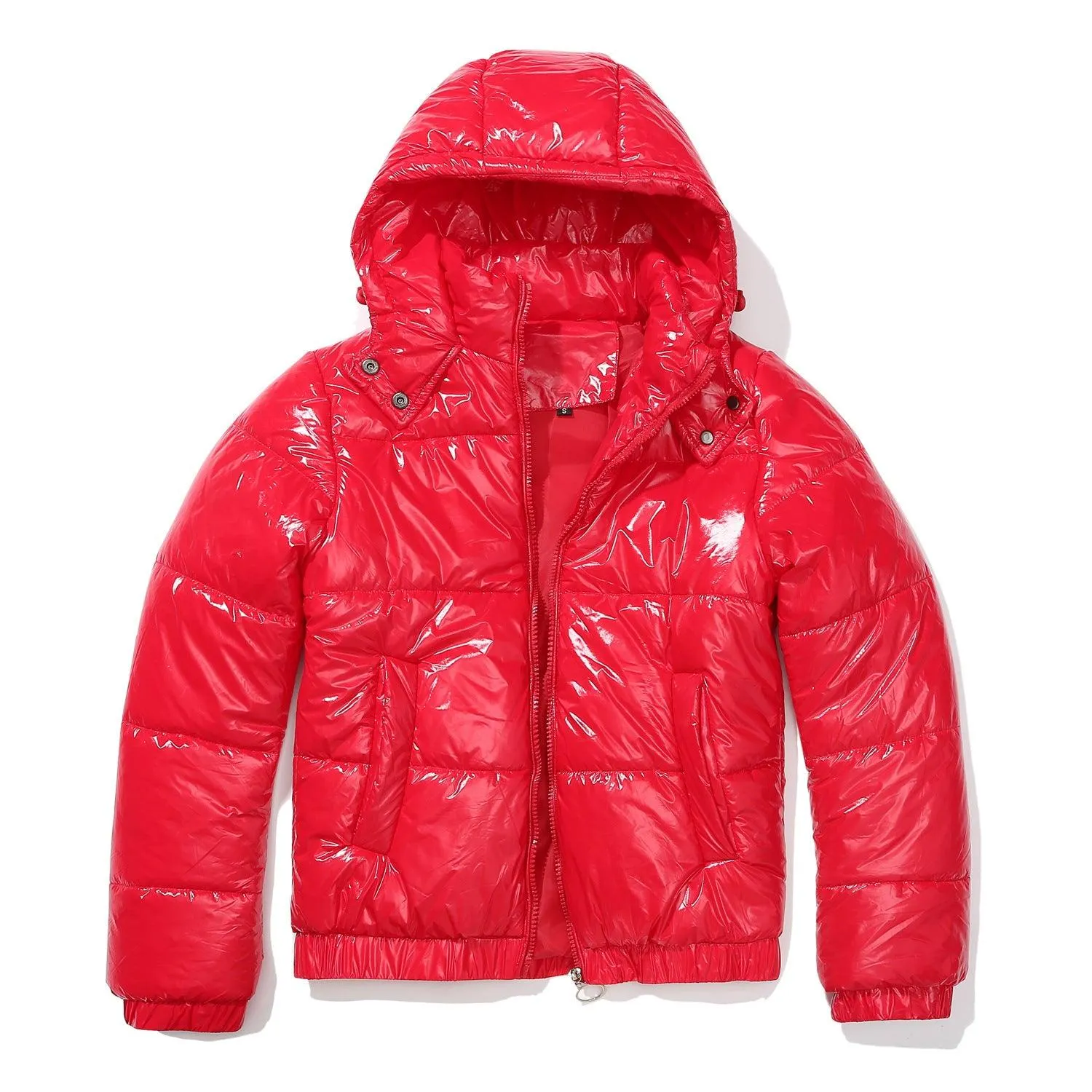 Fall Winter Splash-Proof Hooded Jacket