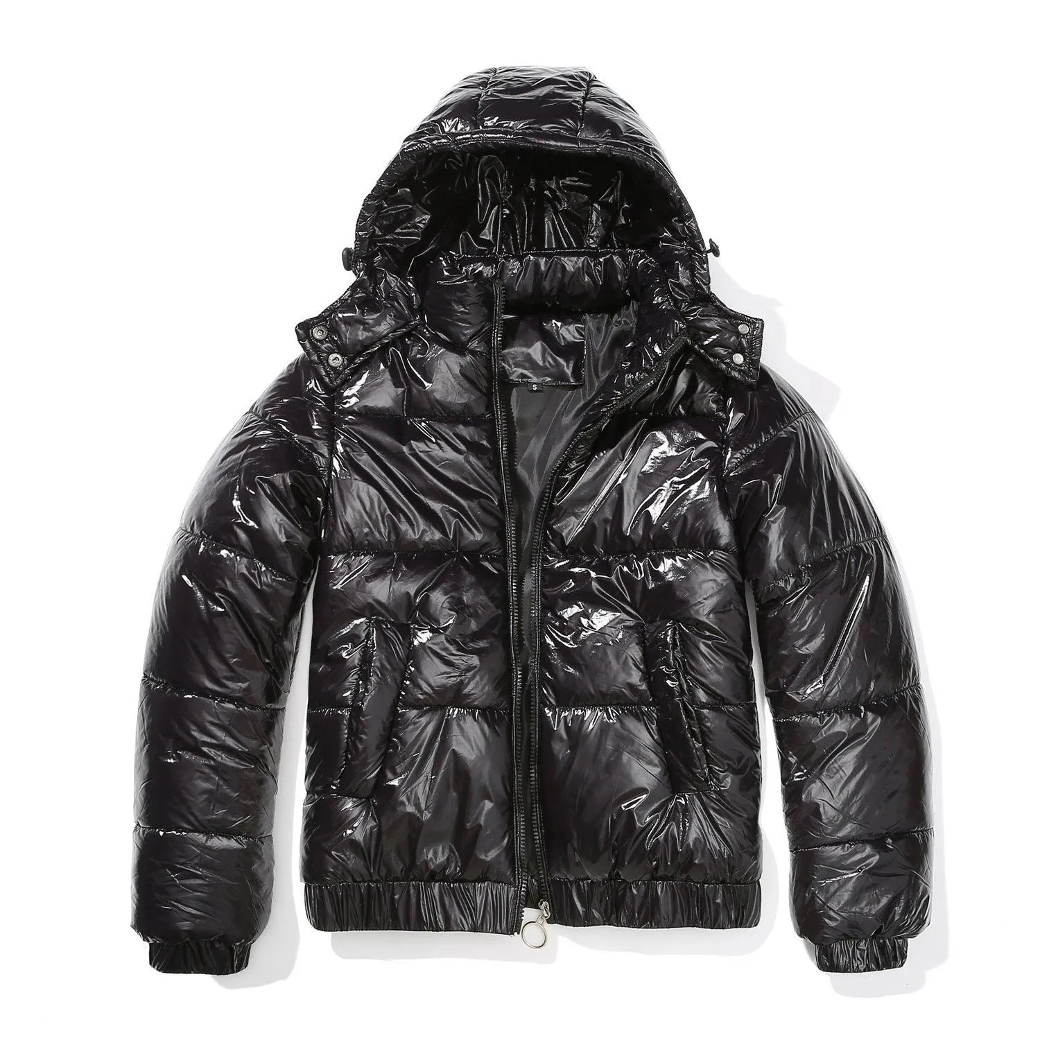 Fall Winter Splash-Proof Hooded Jacket
