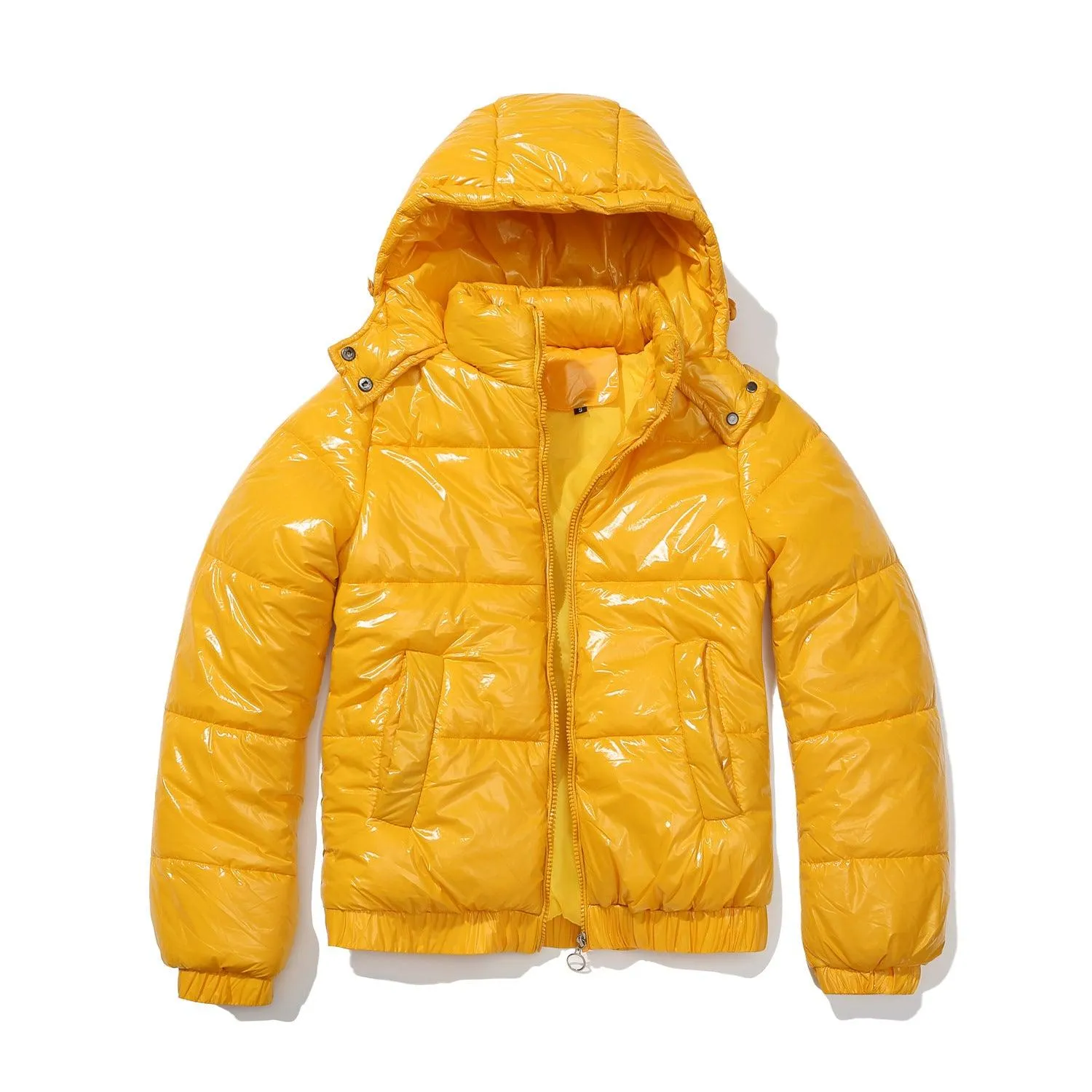 Fall Winter Splash-Proof Hooded Jacket