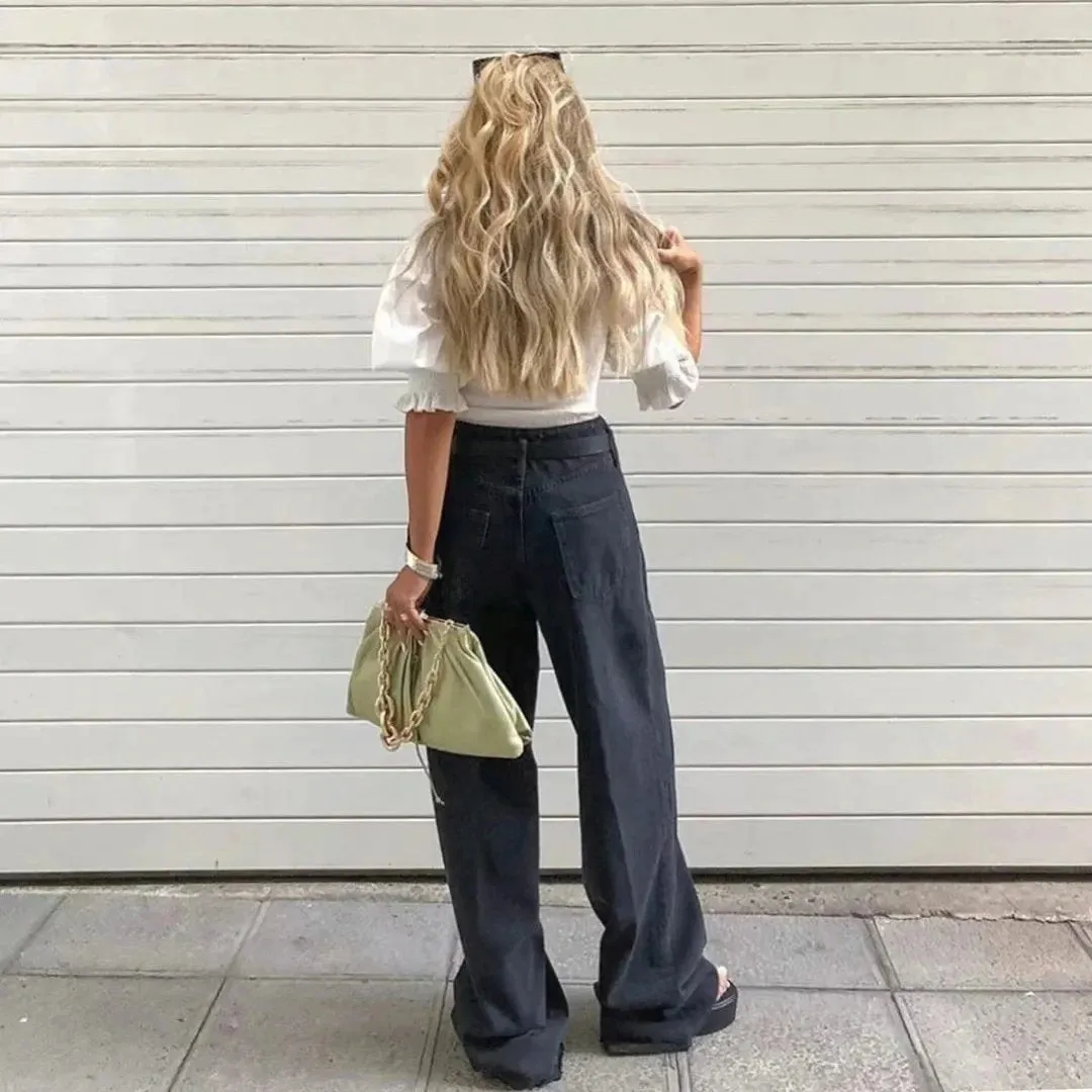 Fashionkova Tammy High Waist Boyfriend Jeans