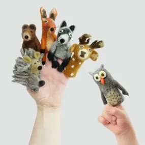 Felt Forest Friends Finger Puppets