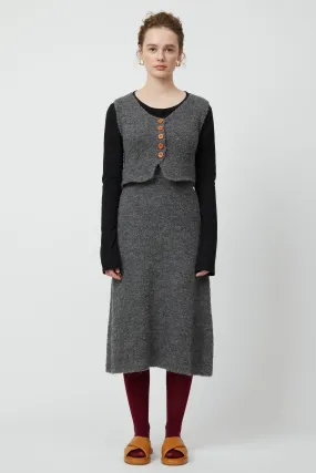 FLARE SKIRT IN BOUCLE ALPACA