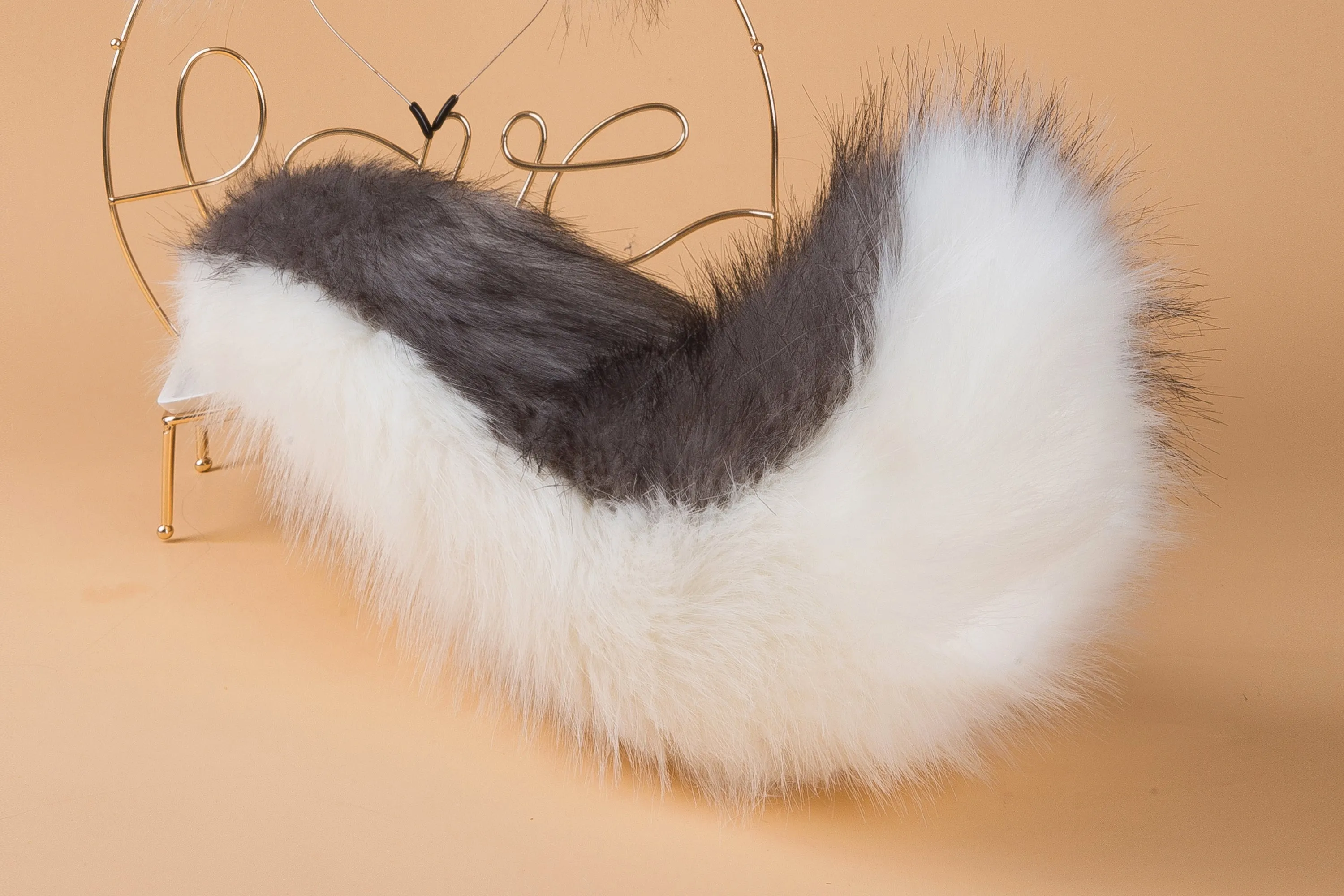 fox tail plug and ear wolf tail butt plug and ear kitten tail buttplug and ear neko cosplay cat ear and tail petplay anime cosplay