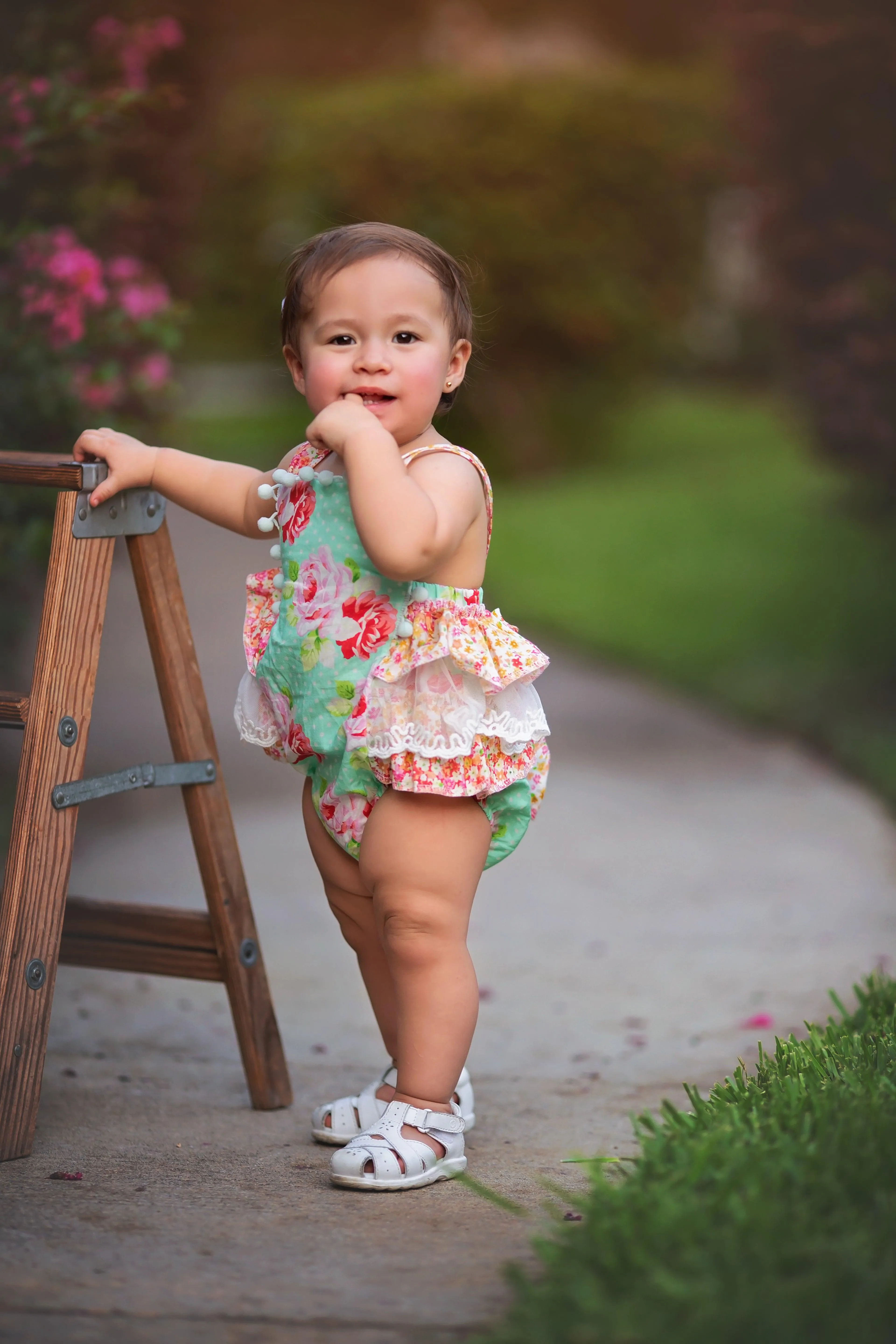 Garden Isle Girl Romper