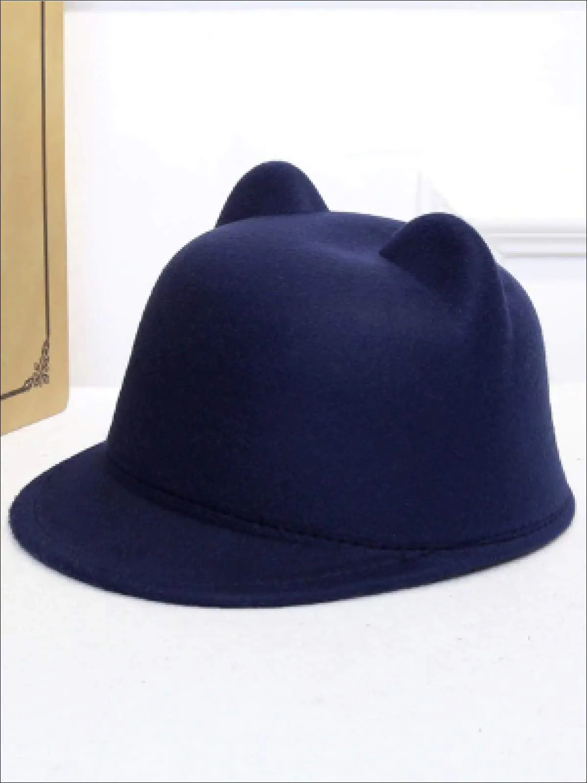 Girls Cat Ear Wool Hat