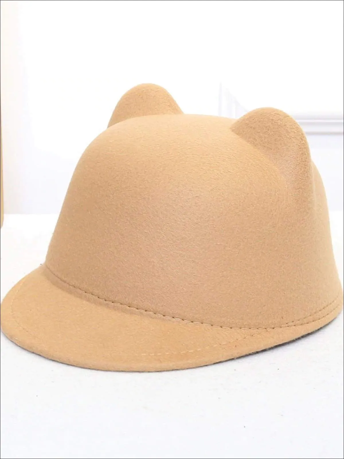 Girls Cat Ear Wool Hat