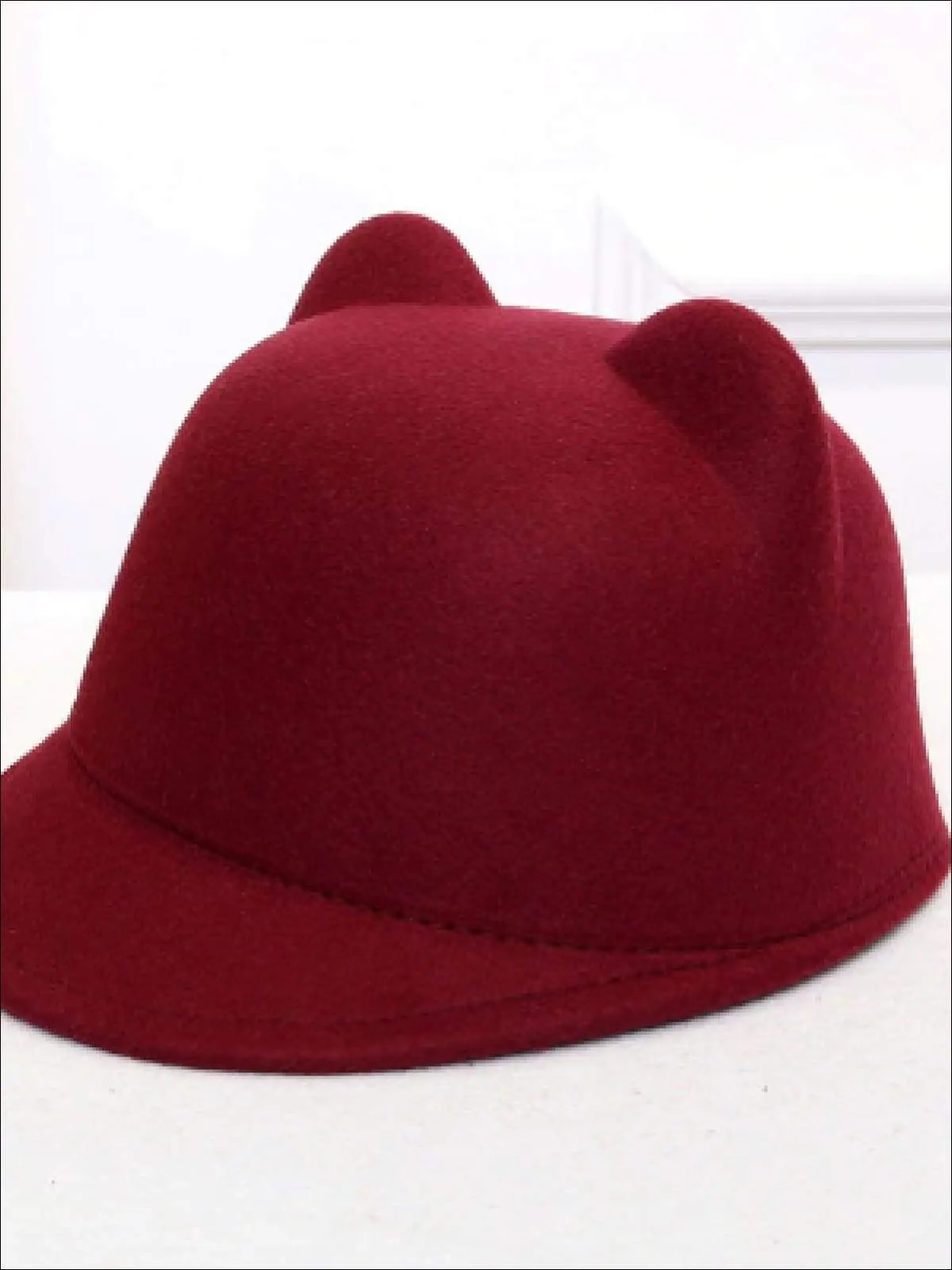 Girls Cat Ear Wool Hat