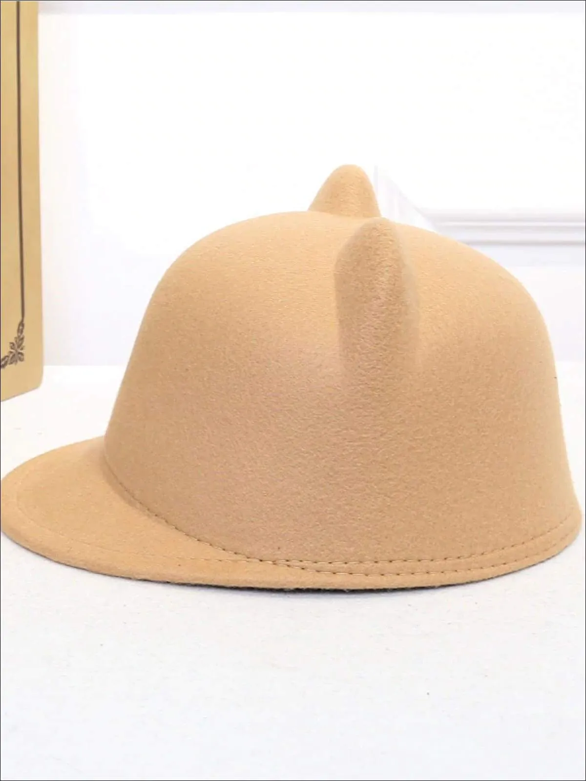 Girls Cat Ear Wool Hat