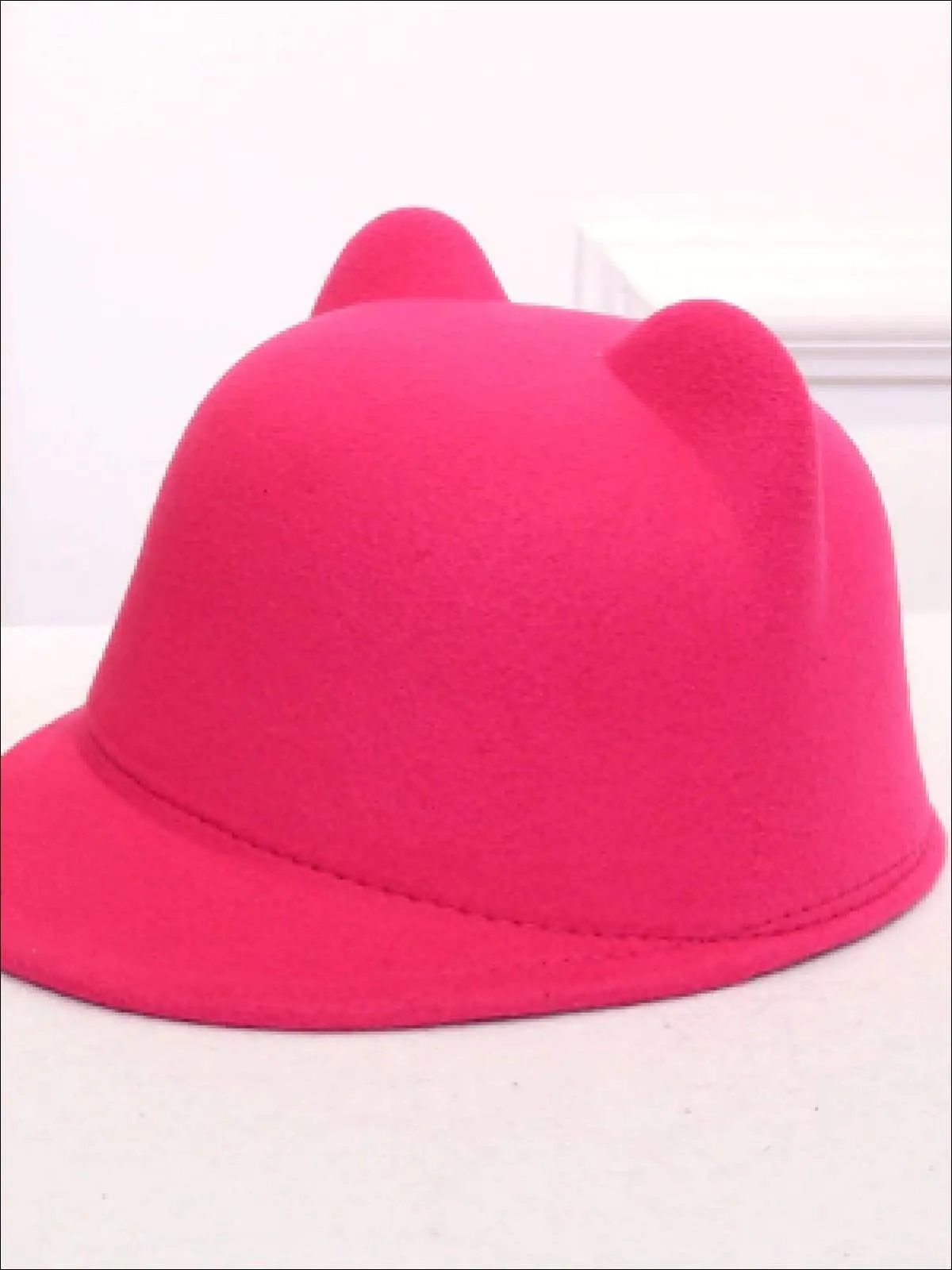 Girls Cat Ear Wool Hat