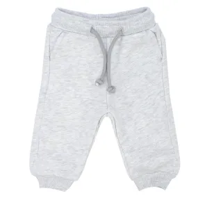 Grey Fleeced Sweatpants