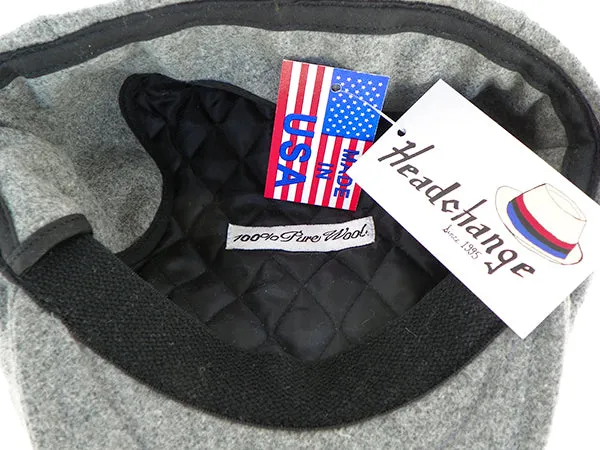 Headchange Made in USA Ear Flap Ivy Newsboy Cap