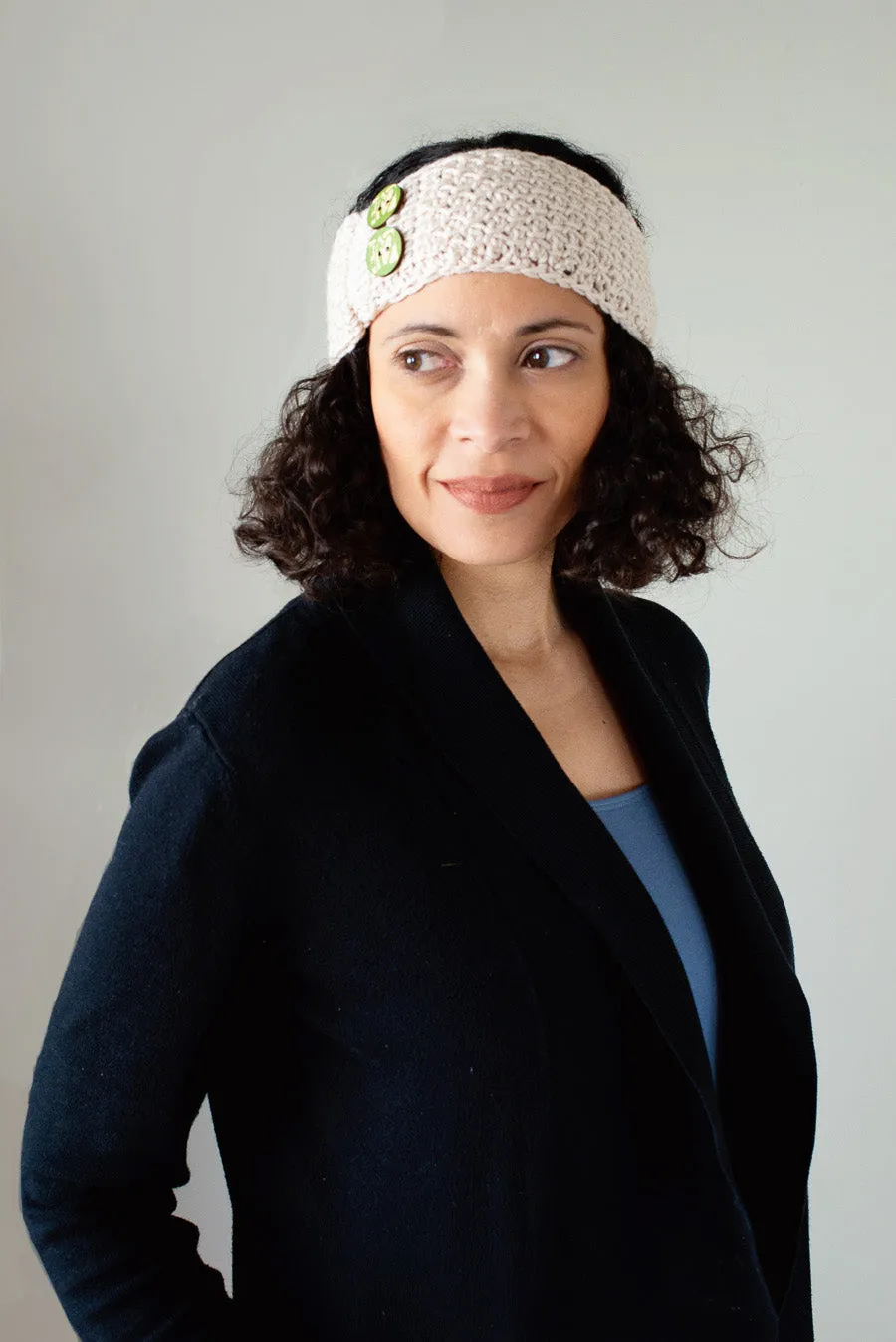 Honeycomb Tunisian Ear Warmer // Tunisian Crochet PDF Pattern