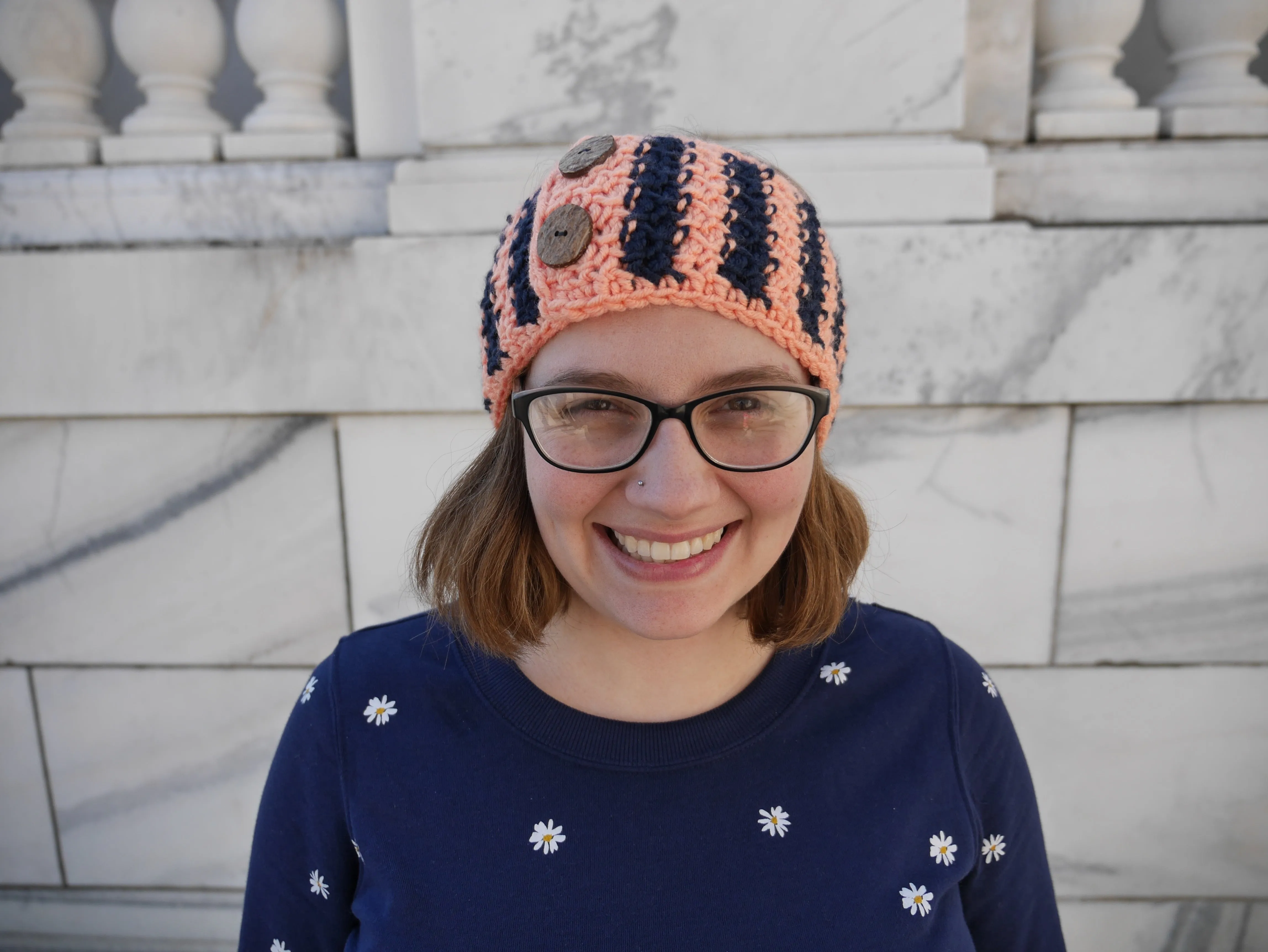 Honeycomb Tunisian Ear Warmer // Tunisian Crochet PDF Pattern
