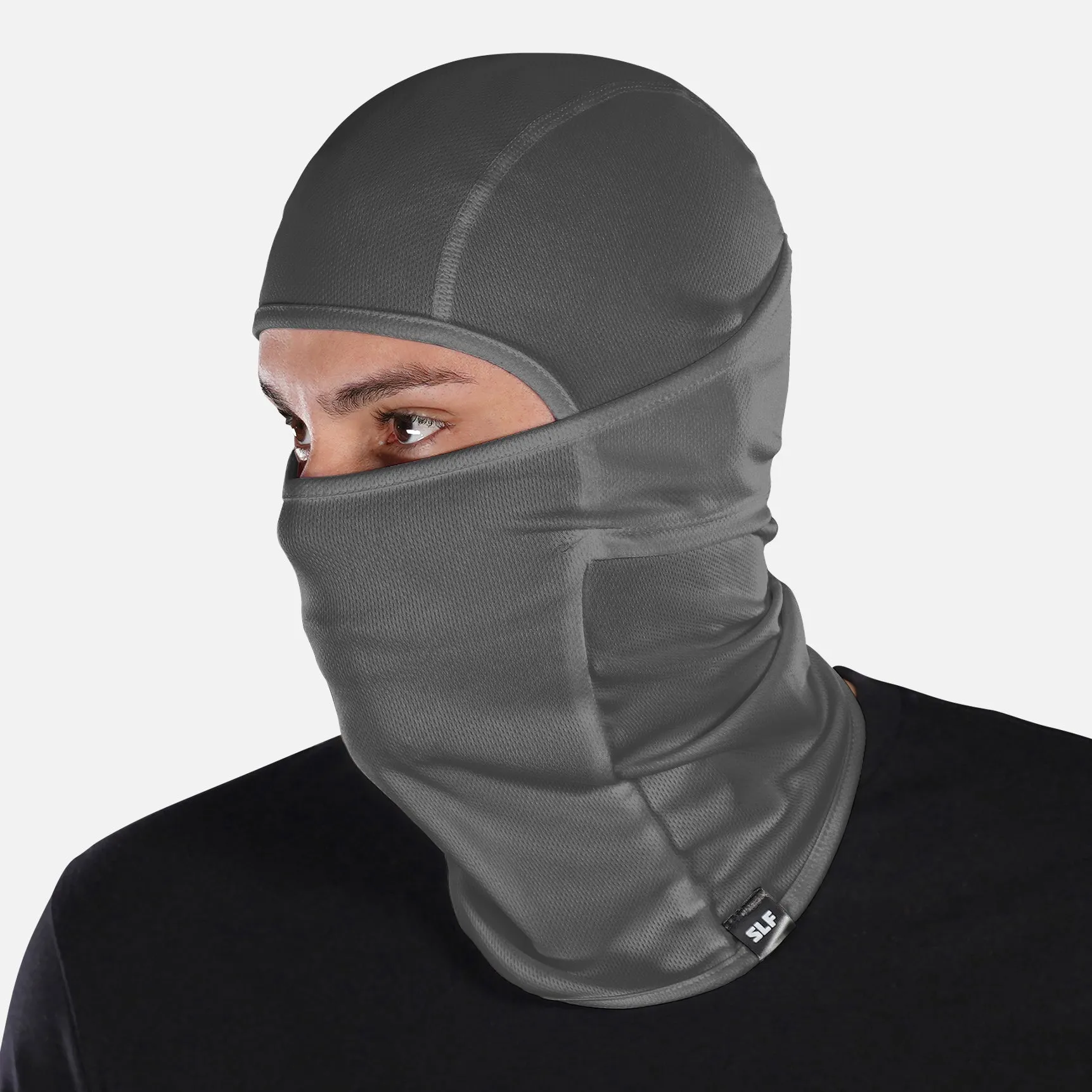 Hue Dark Gray Loose-fitting Shiesty Mask